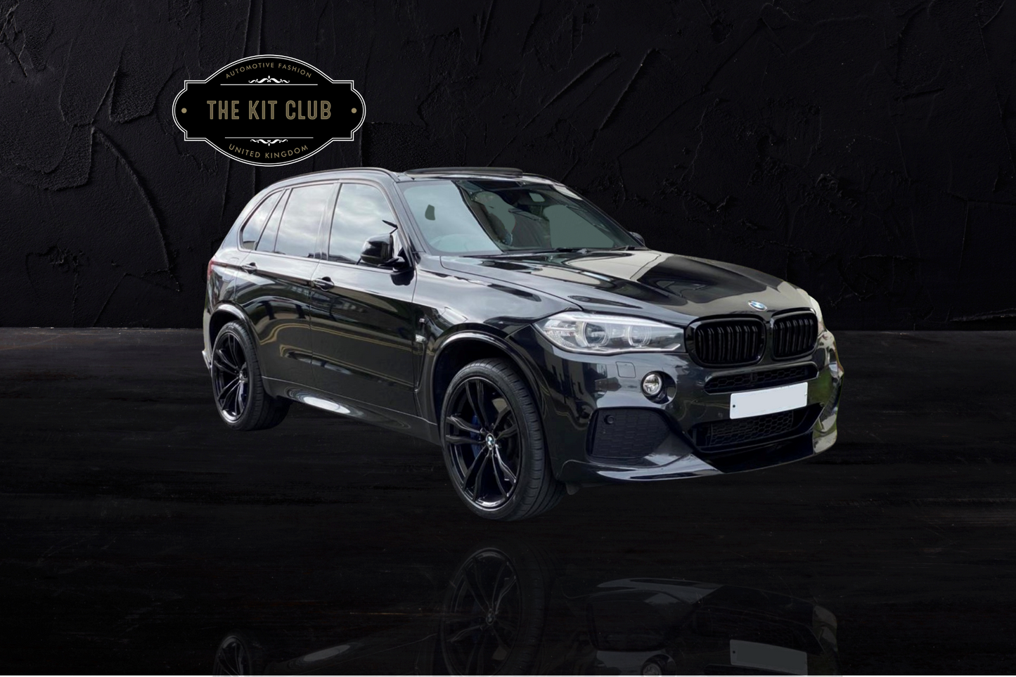 BMW X5 F15 - M Performance Style Front Splitter Gloss Black