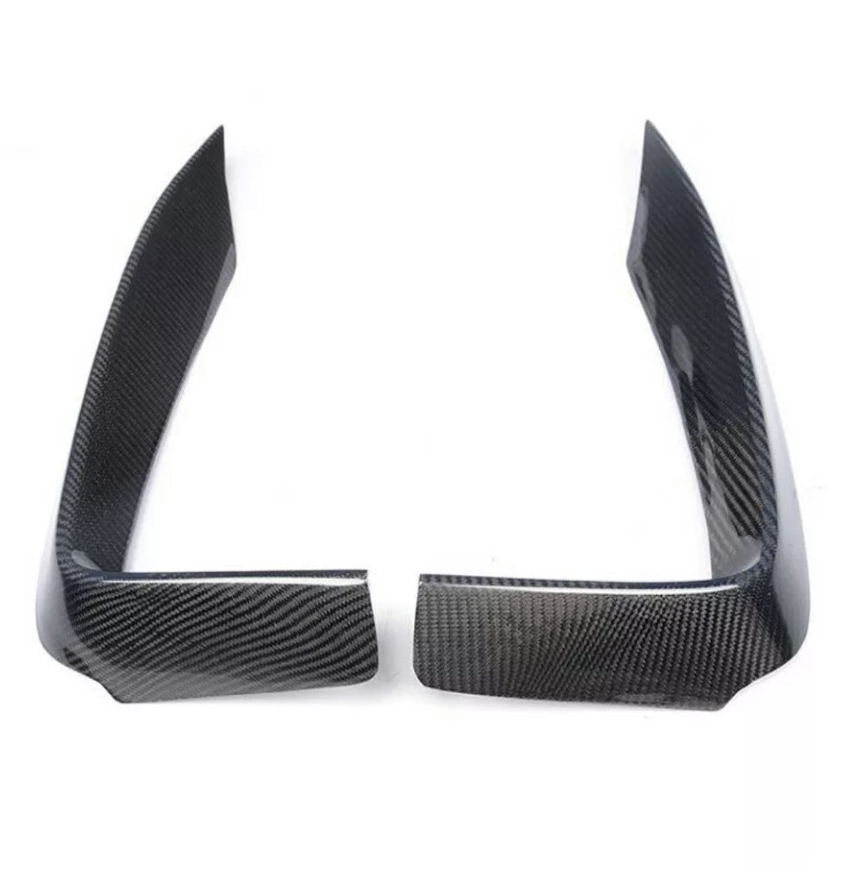 BMW 4 Series F32 F33 F36 - Performance  Upper Canards Carbon Look