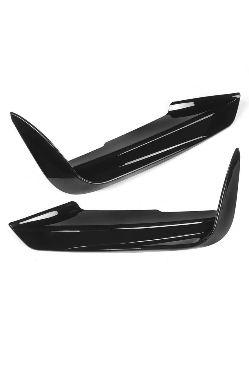 BMW 4 Series F32 F33 F36 - Performance Upper Canards Gloss Black