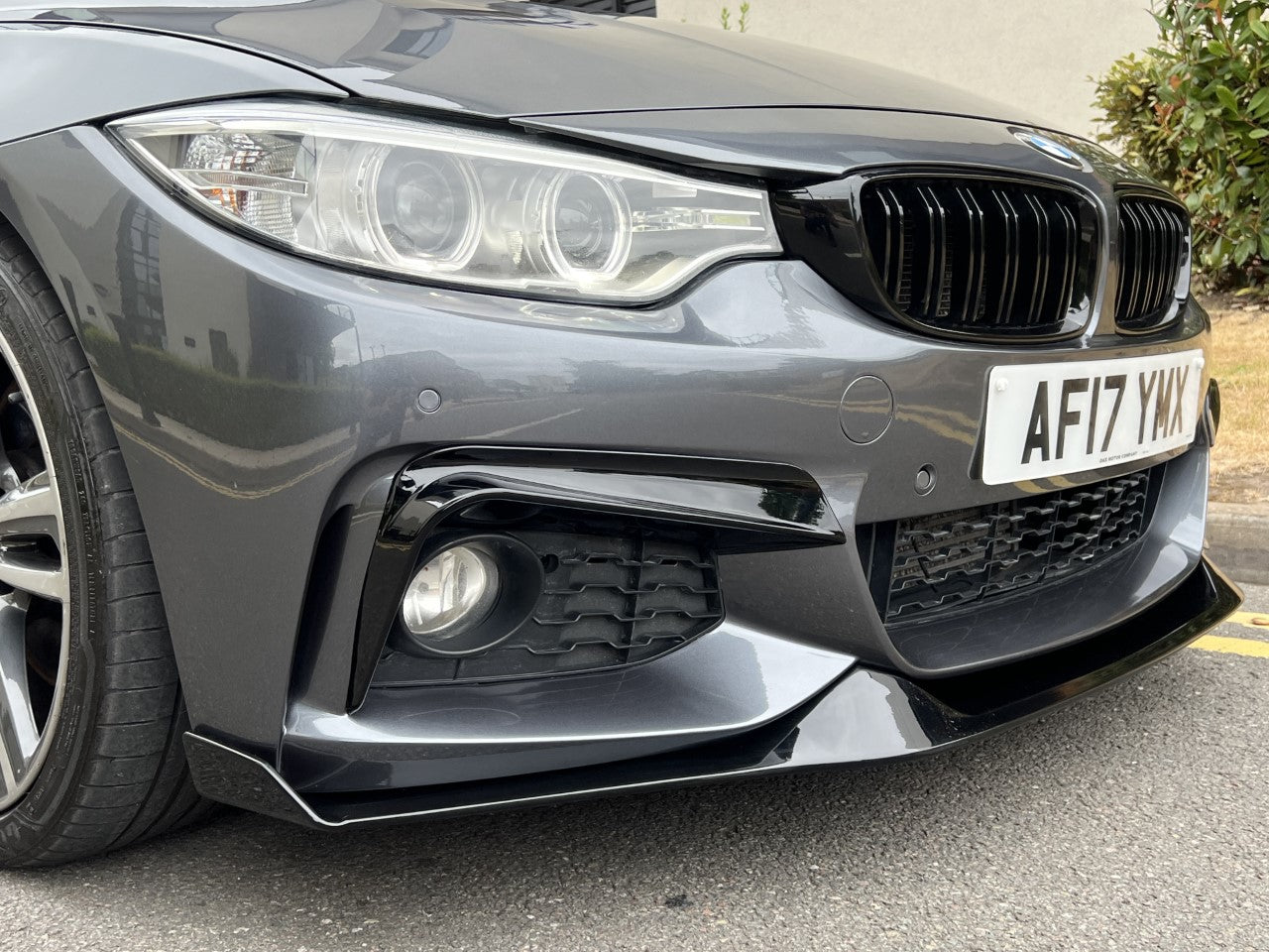 BMW 4 Series F32 F33 F36 - Performance Upper Canards Gloss Black