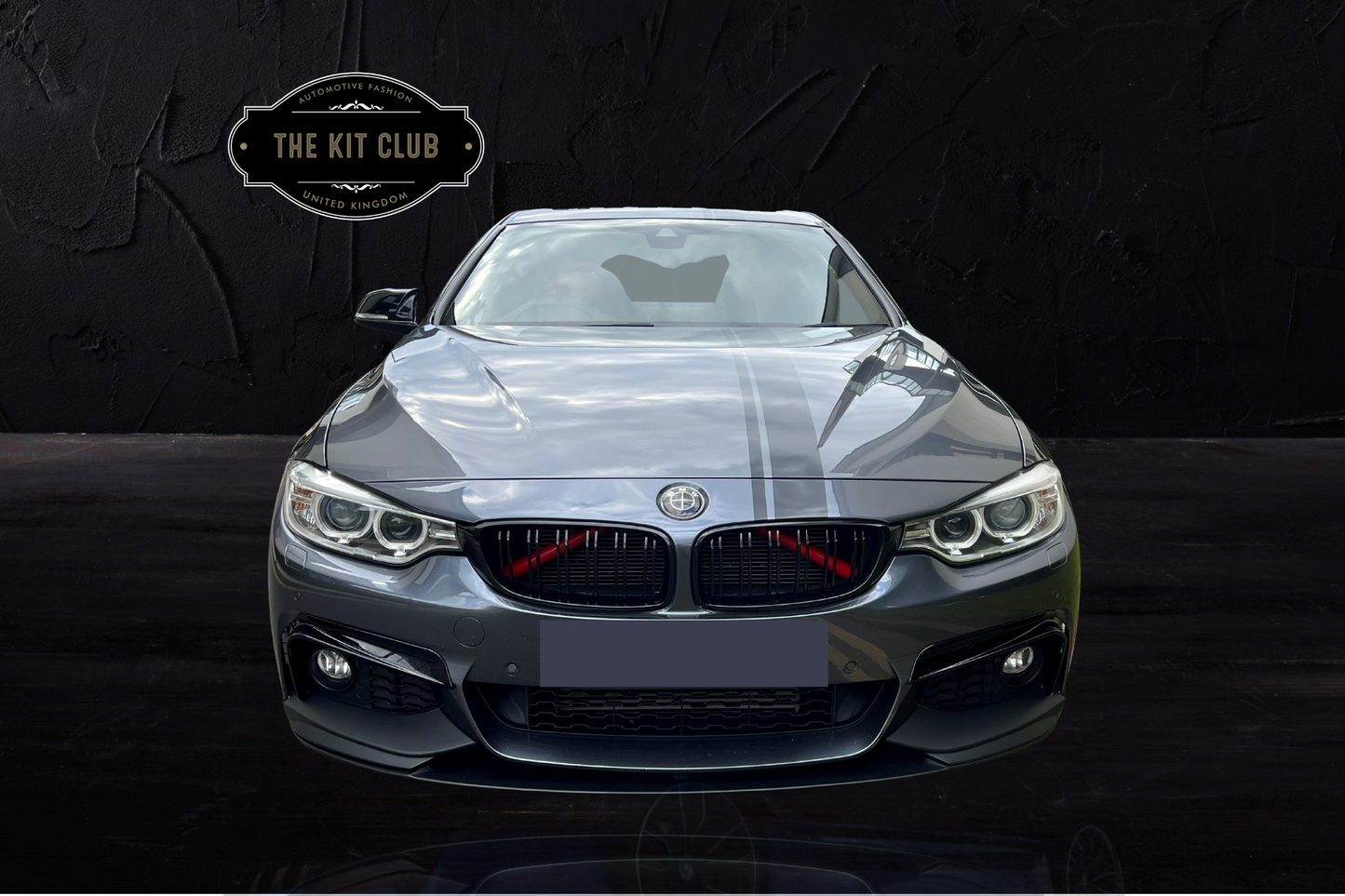 BMW 4 Series F32 F33 F36 - Performance Upper Canards Gloss Black