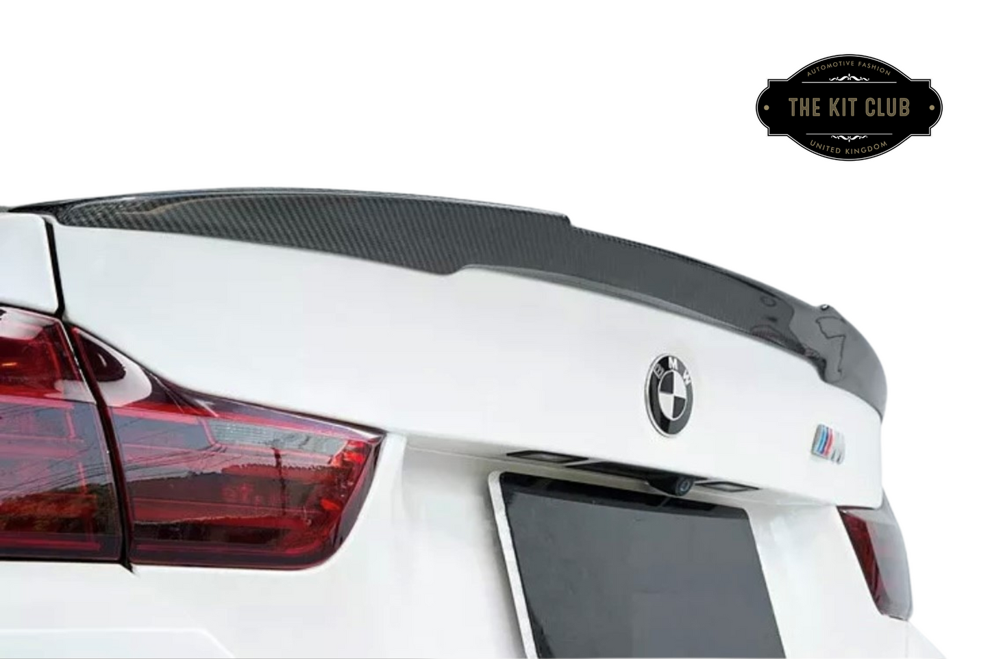 BMW 4 Series F36 - M4 Look V Style Rear Boot Spoiler Carbon Look