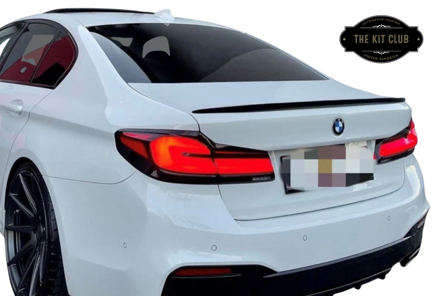 BMW 5 Series G30 - M Performance Style Rear Boot Spoiler Carbon Look