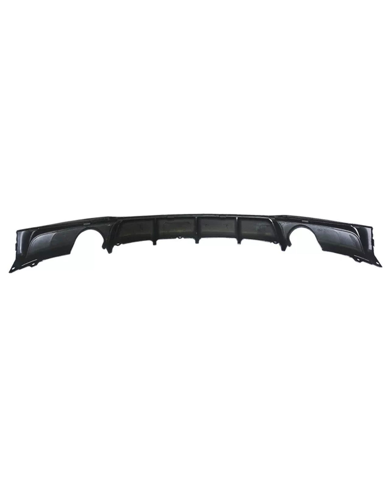 BMW 3 Series F30 F31 - M Performance Style Rear Diffuser Gloss Black Dual Exit