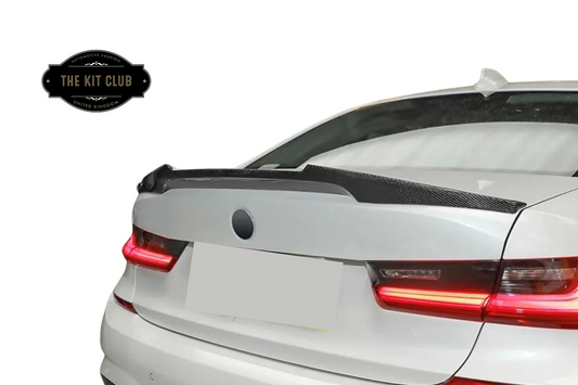 BMW 3 Series G20 - M3 Look V Style Rear Boot Spoiler Carbon Look