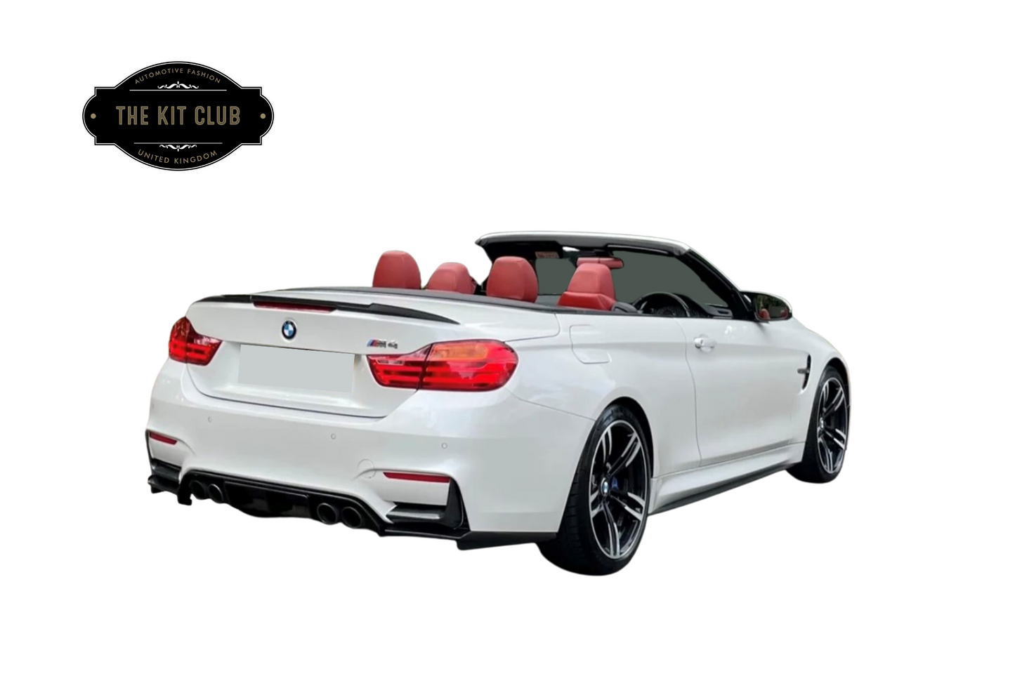 BMW M4 F83 Convertible M Performance Style Package Gloss Black