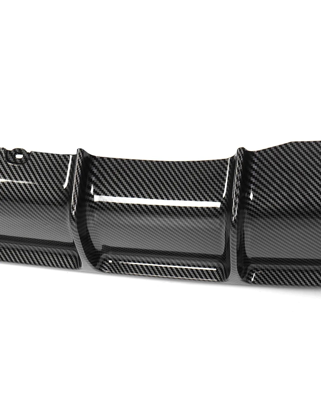 BMW 4 Series F32 F33 F36 - M Performance Style Rear Diffuser Carbon Look