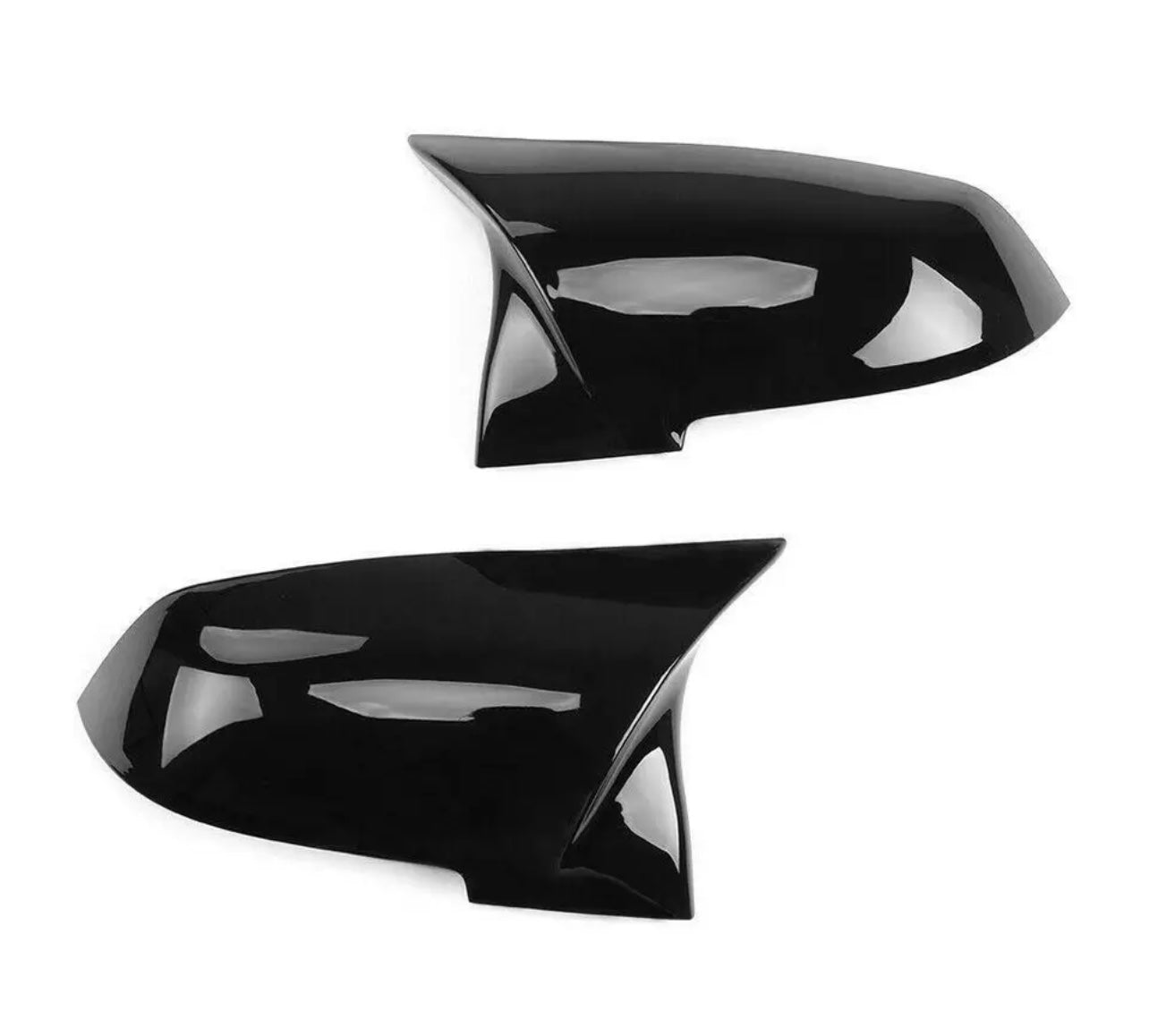 BMW 4 Series F32 F33 F36 - M Performance Style Mirror Covers Gloss Black