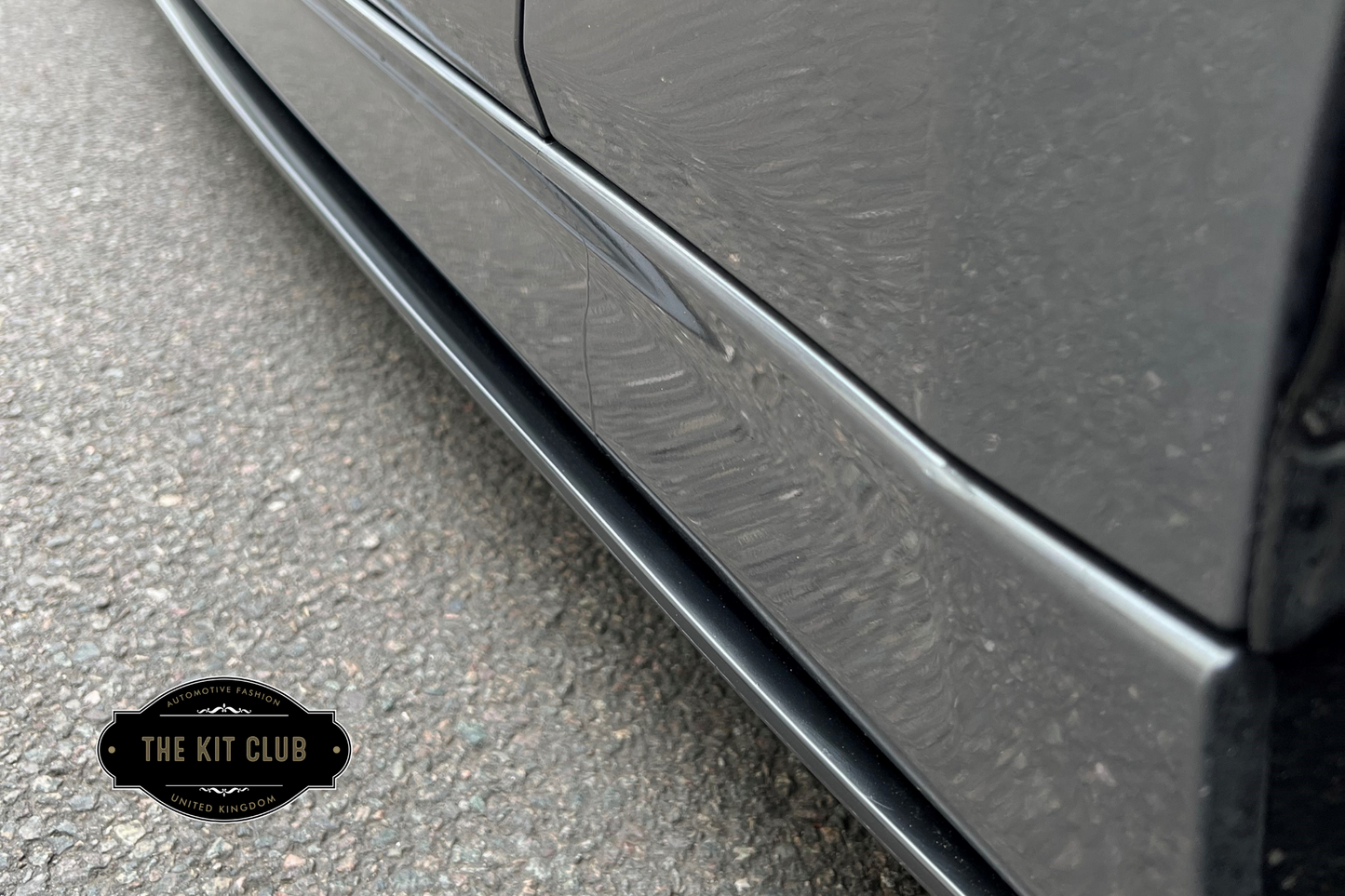 BMW 3 Series F30 F31 - M Performance Style Side Skirt Extensions Gloss Black