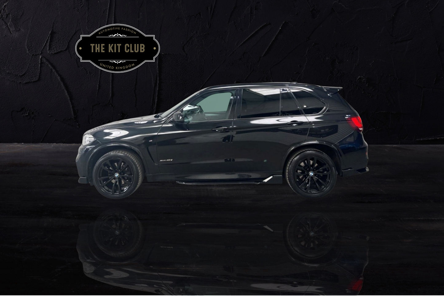 BMW X5 F15 - Edition M Performance Plus Side Style Skirt Extensions Gloss Black