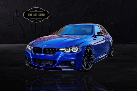 BMW 3 Series F30 F31 - M Performance Style Side Skirt Extensions Carbon Look