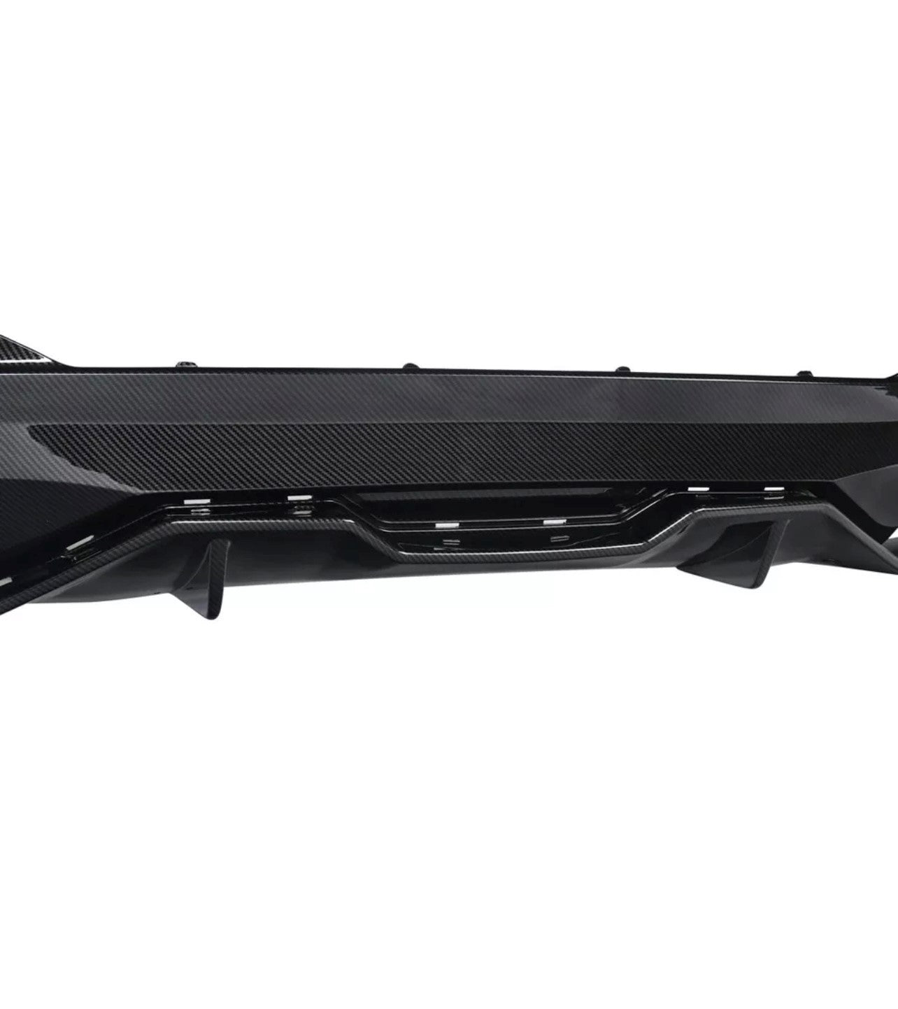 BMW 5 Series G30 G31 - M Performance Style Rear Diffuser Carbon Look