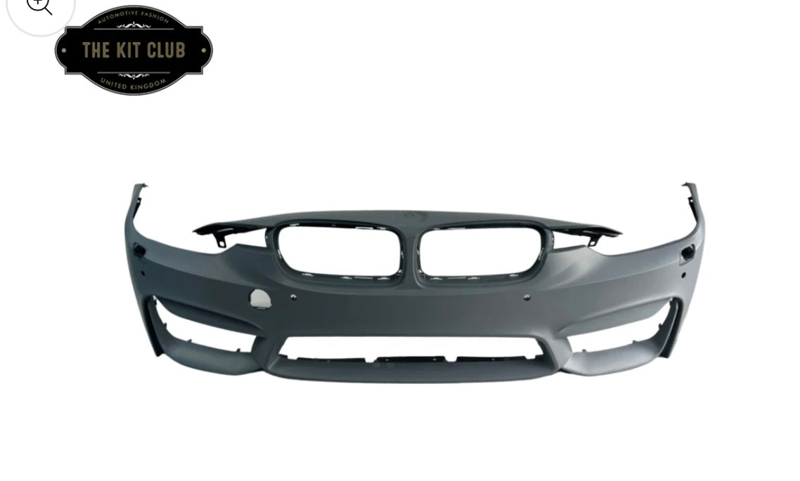 BMW 4 Series F32 F33 F36 Series - Front Bumper M4 Style With Grills