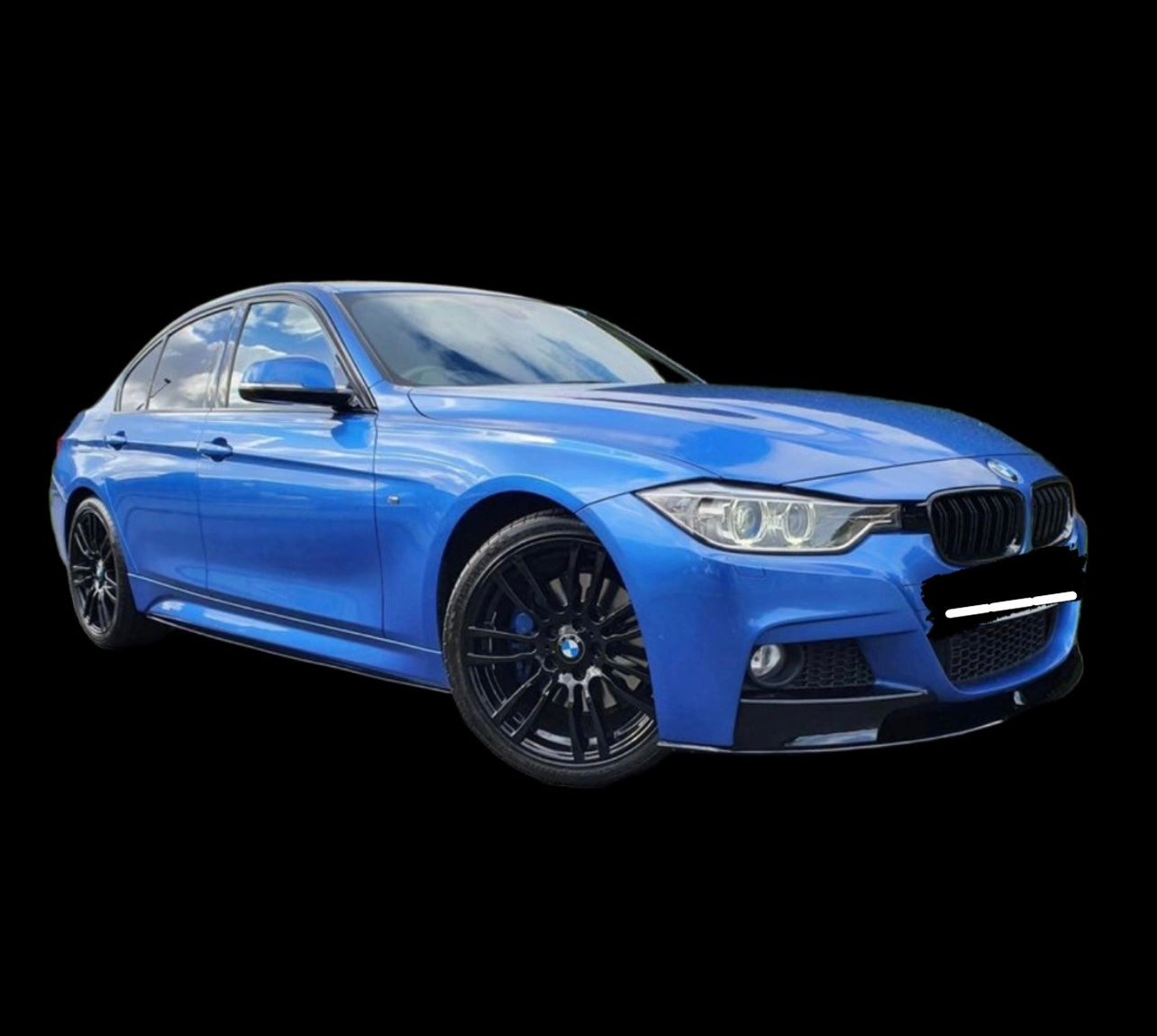 BMW 3 Series F30 335i 340i - M Performance Style Package Gloss Black