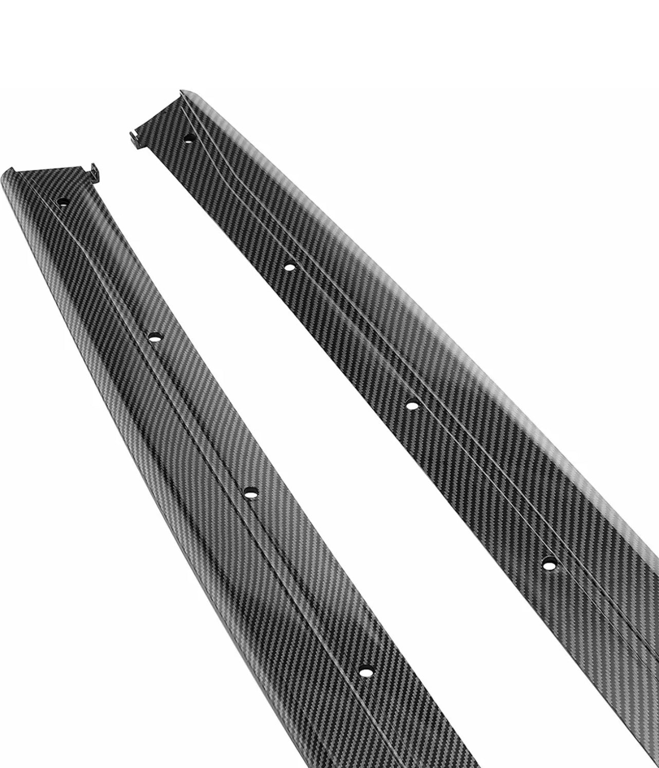 BMW 1 Series F20 F21 - M Performance Style Side Skirt Extensions Carbon Look