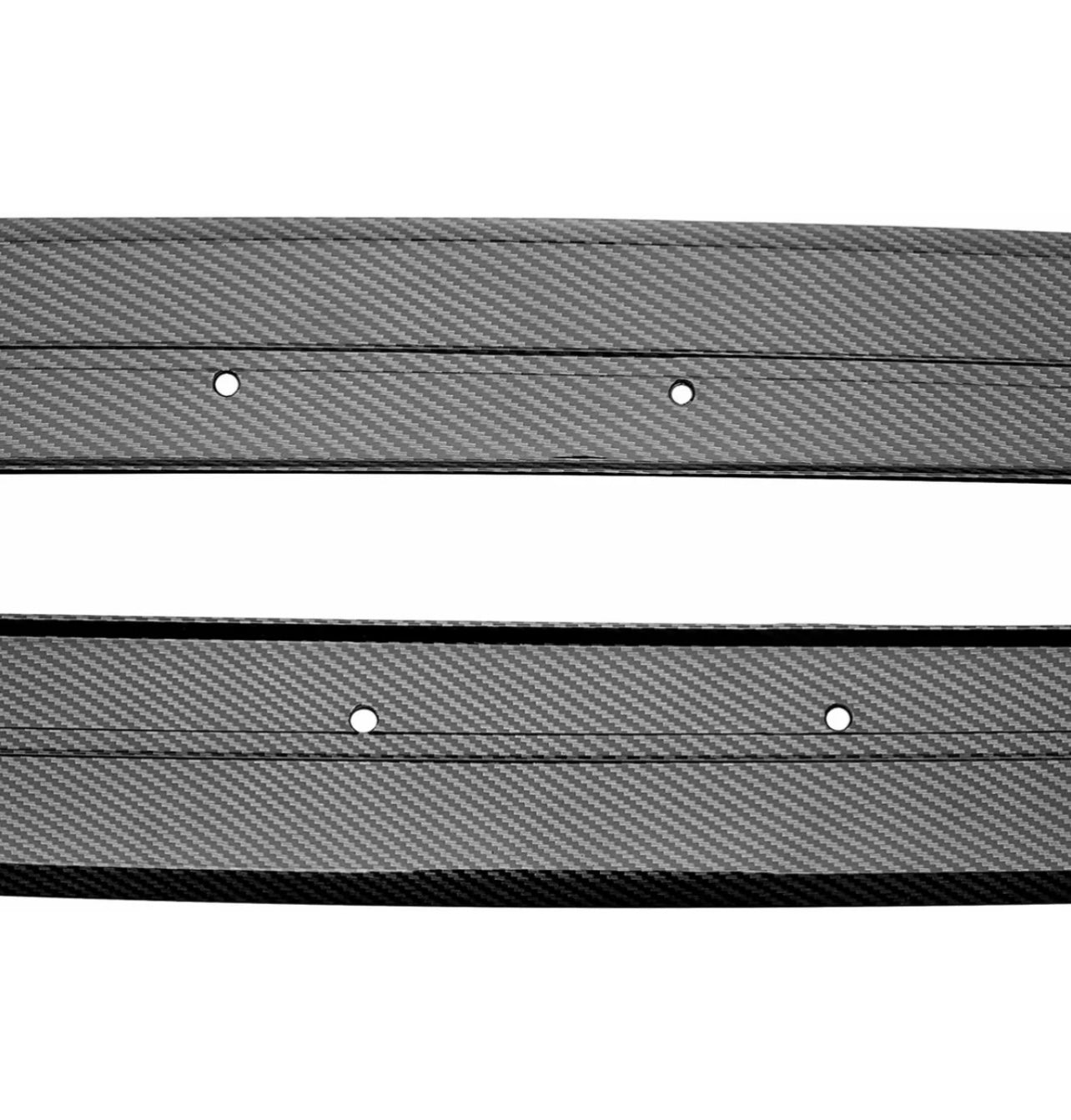 BMW 2 Series F22 F23 F87 - M Performance Style Side Skirt Extensions Carbon Look