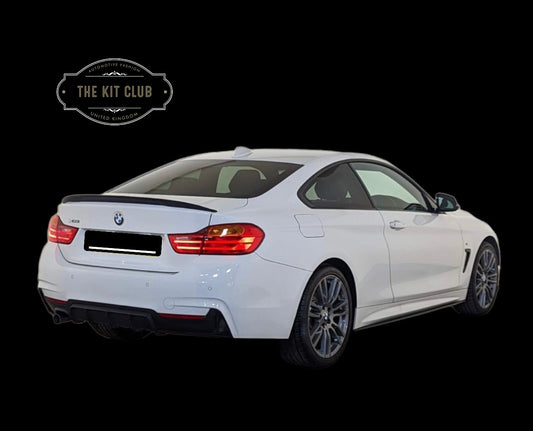 BMW 4 Series F32 F82 - M Performance Style Rear Boot Spoiler Gloss Black