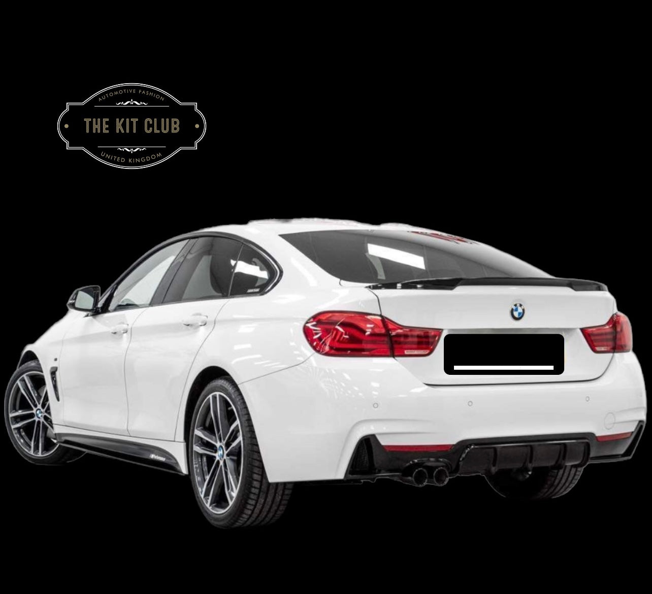 BMW 4 Series F36 Gran Coupe - M Performance Style Package Gloss Black