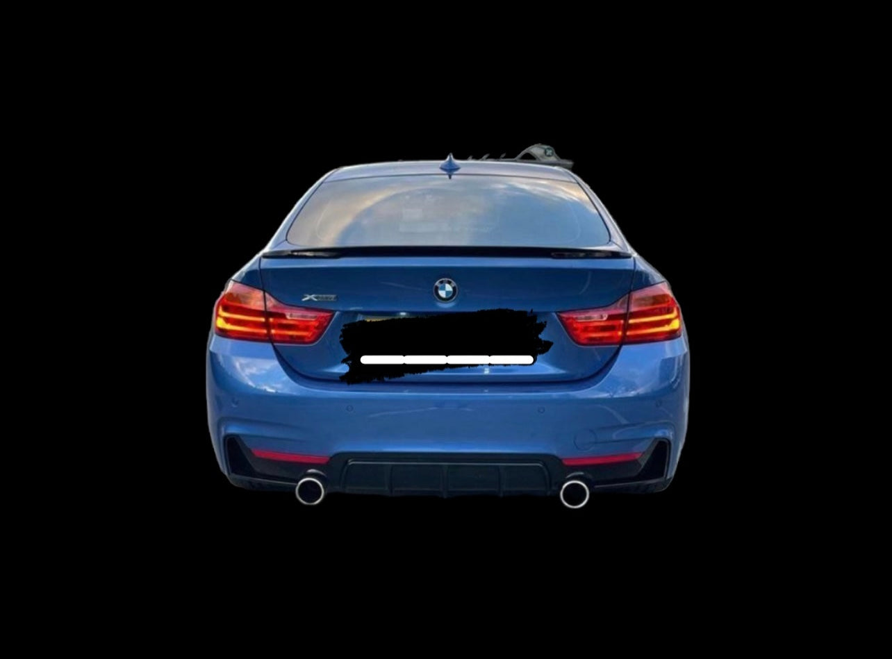 BMW 4 Series F36 Gran Coupe 435i 440i - M Performance Style Package Gloss Black