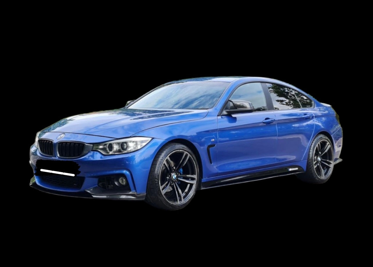 BMW 4 Series F36 Gran Coupe 435i 440i - M Performance Style Package Gloss Black