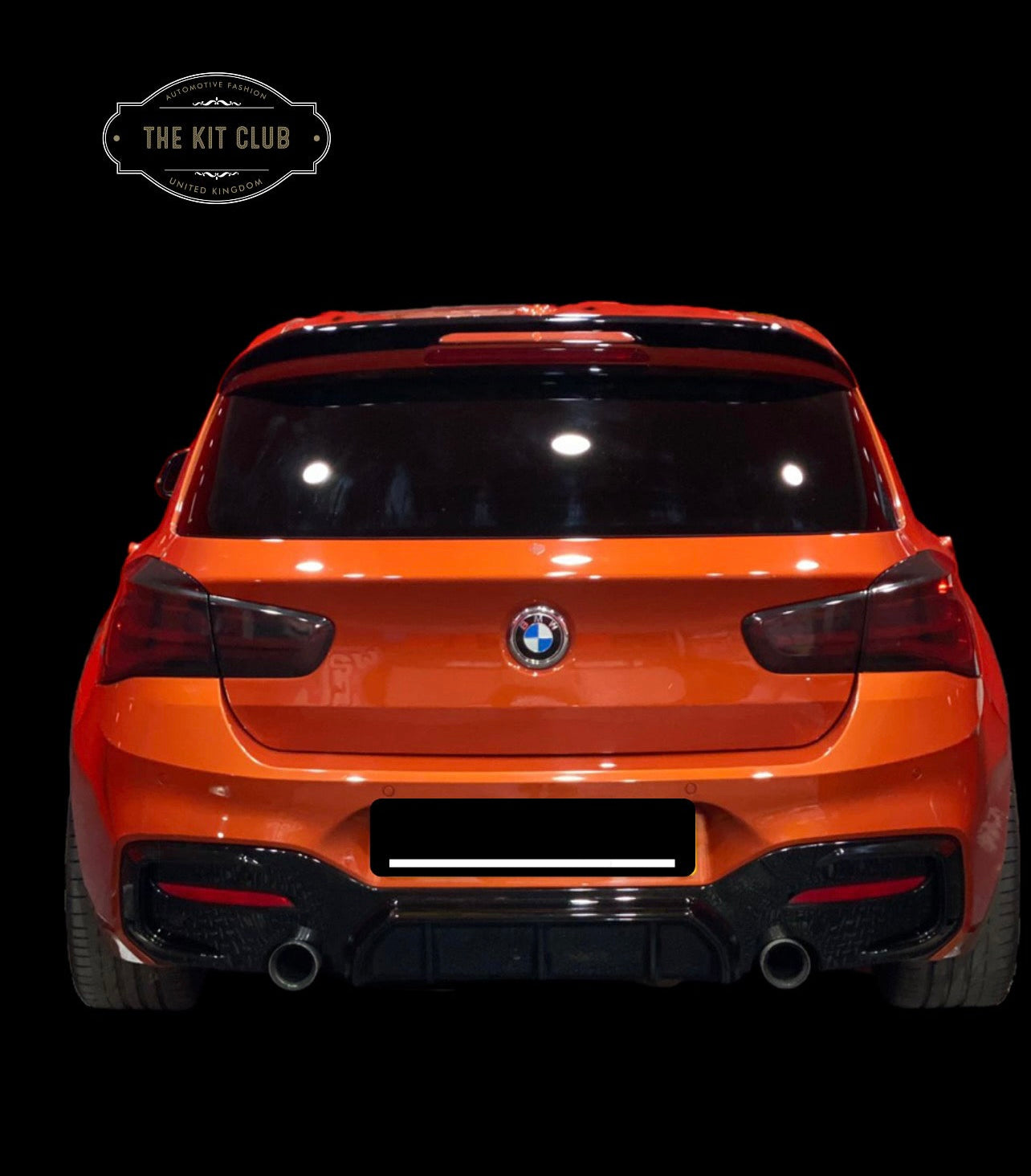 BMW 1 Series F20 F21 - M Performance Style Rear Boot Spoiler Gloss Black