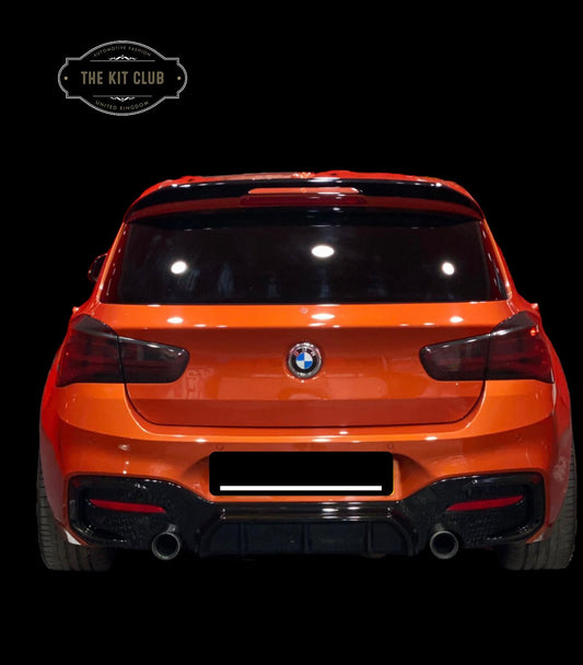 BMW 1 Series F20 F21 - M Performance Style Rear Boot Spoiler Gloss Black